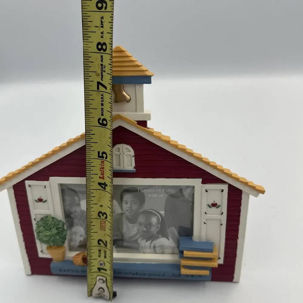 School House Picture Frame 3.5‎ X 5 Photo Inspirio by Zondervan Job 34:4 Teacher